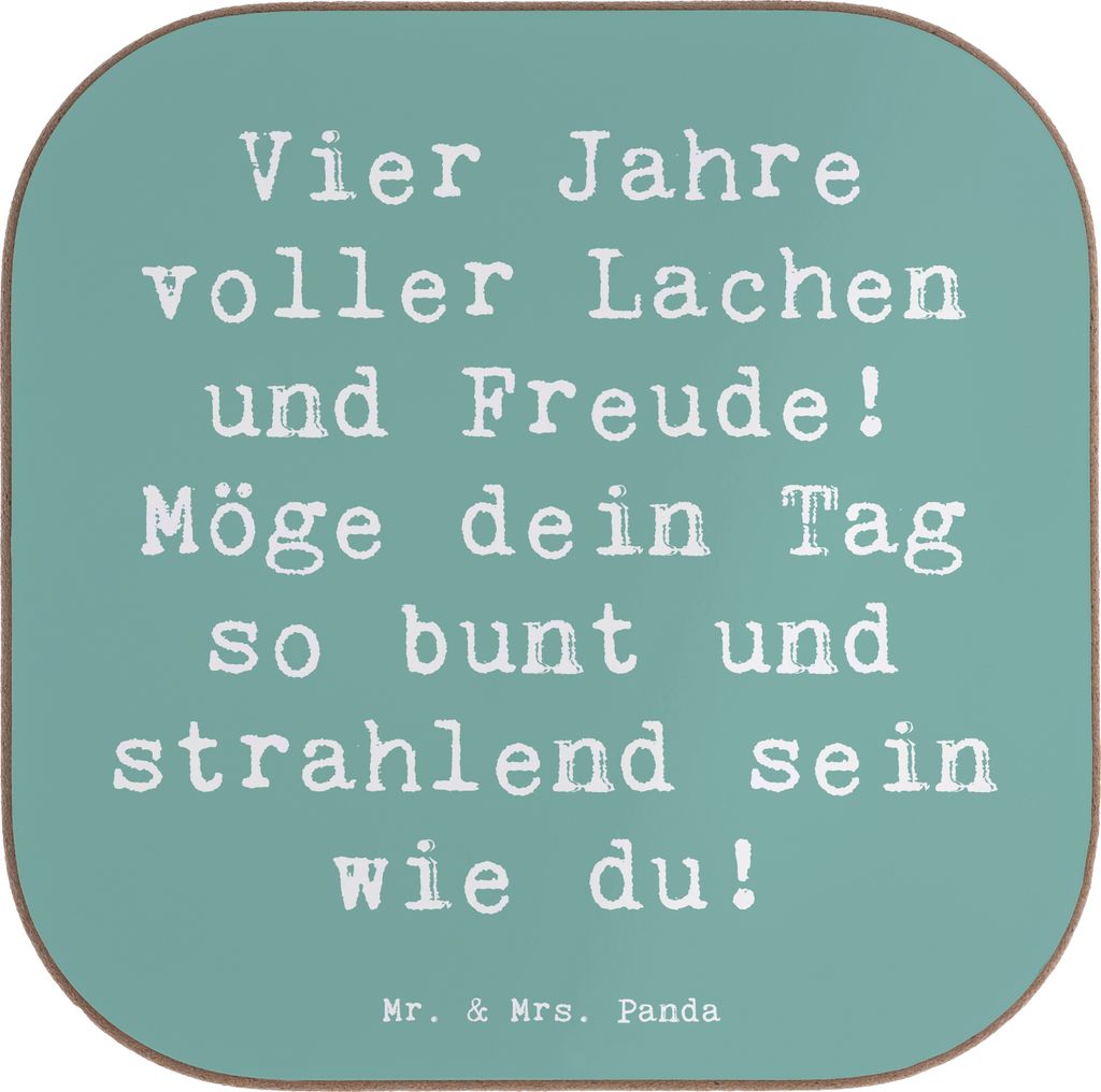 Mr. & Mrs. Panda Untersetzer für Gläser Spruch 4. Produktbild 