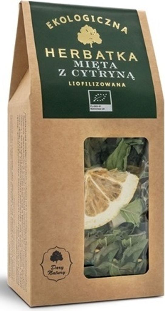 -GEFRIERGETROCKNETER MINZTEE MIT ZITRONE 25 g – DARY NATURY Produktbild 