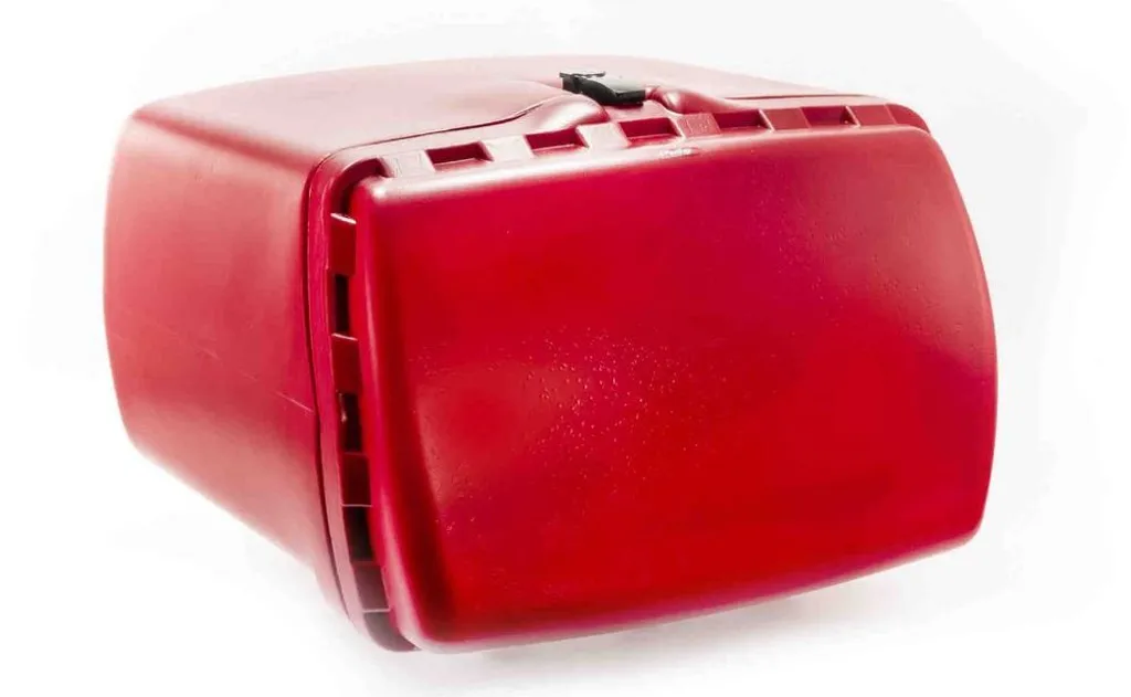 Top Case Anti-Vol PUIG 0468R Rouge pour SYM SYMPHONY SR 125 Haute Qualité