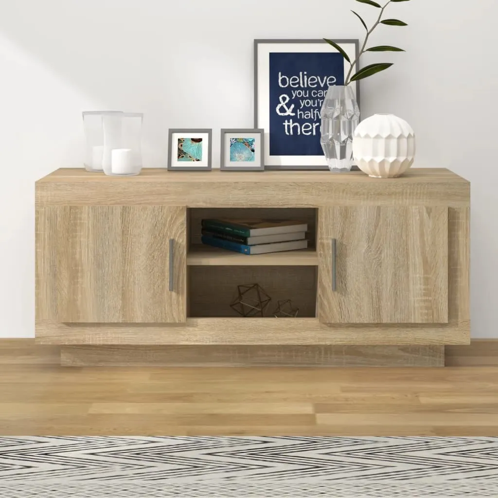 Supporto TV Maison Exclusive 102x35x45 cm - Rovere Sonoma Alta Qualità