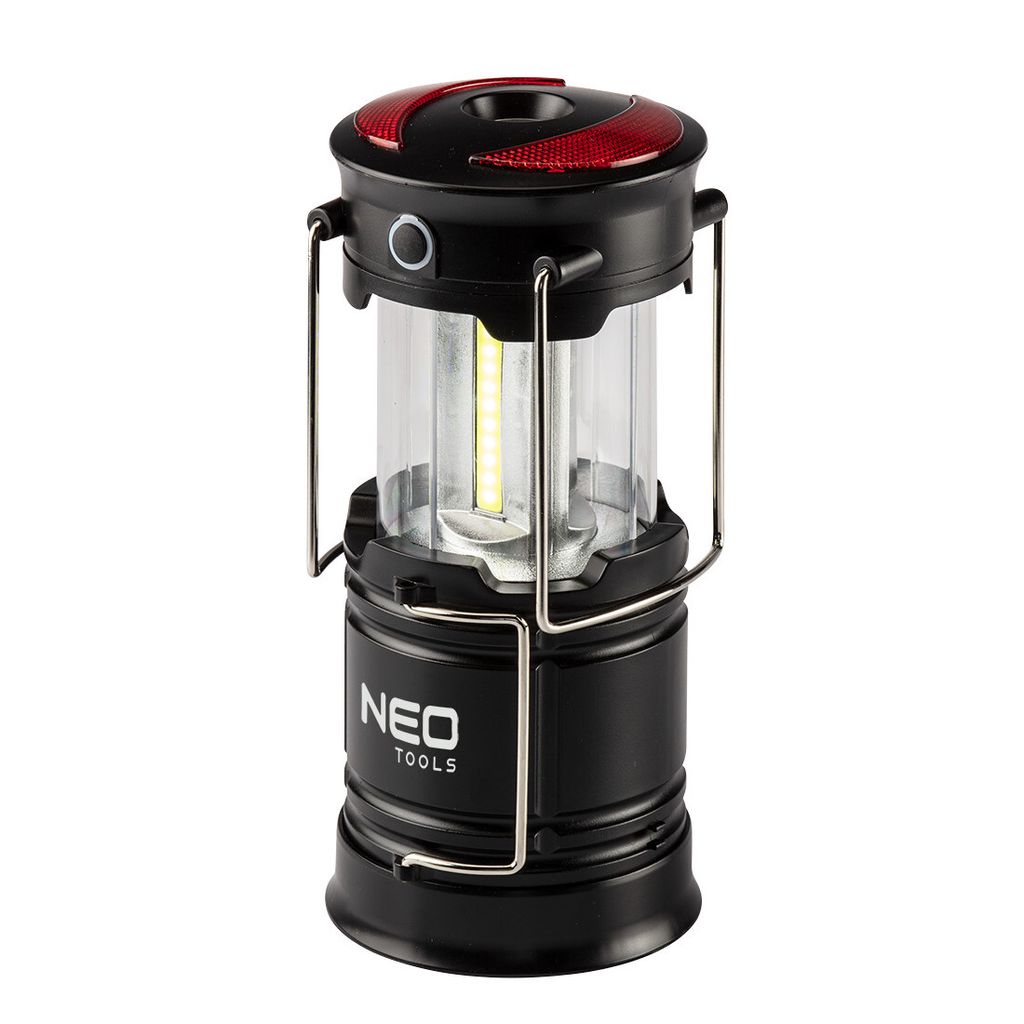 NEO 3xAA 200lm 3in1 COB LED Batterie Camping Licht