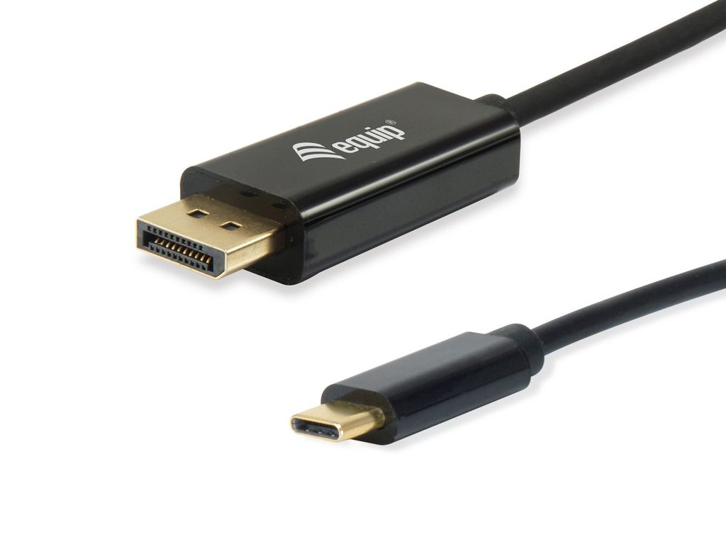 Equip 133467 Videokabel-Adapter 1,8 m USB Typ-C DisplayPort Schwarz