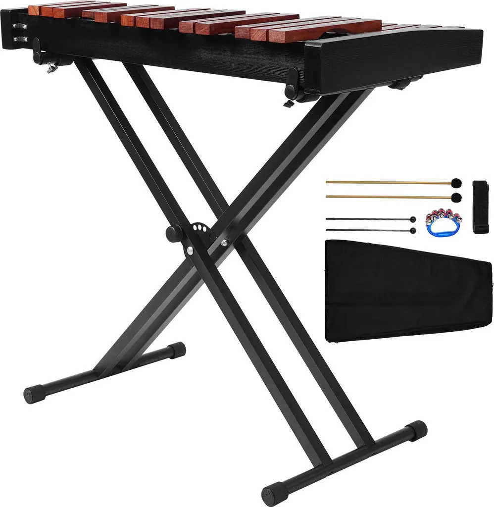 Xylophone de concert 32 notes avec trépied et kit complet de transport