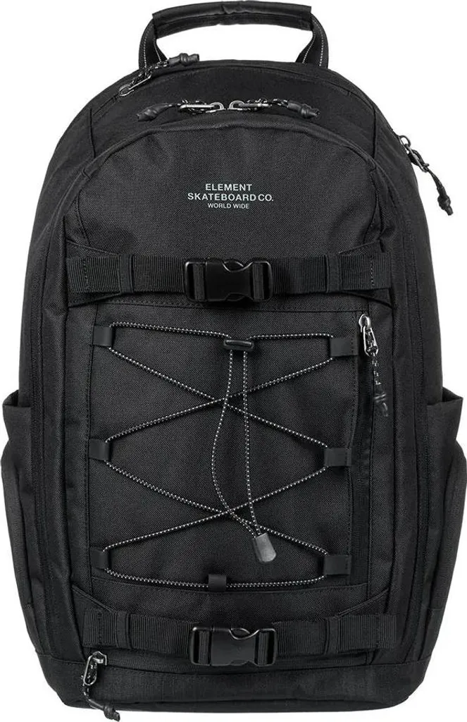 Element Scheme Sac à dos noir matelassé - Confort et grande capacité 25L