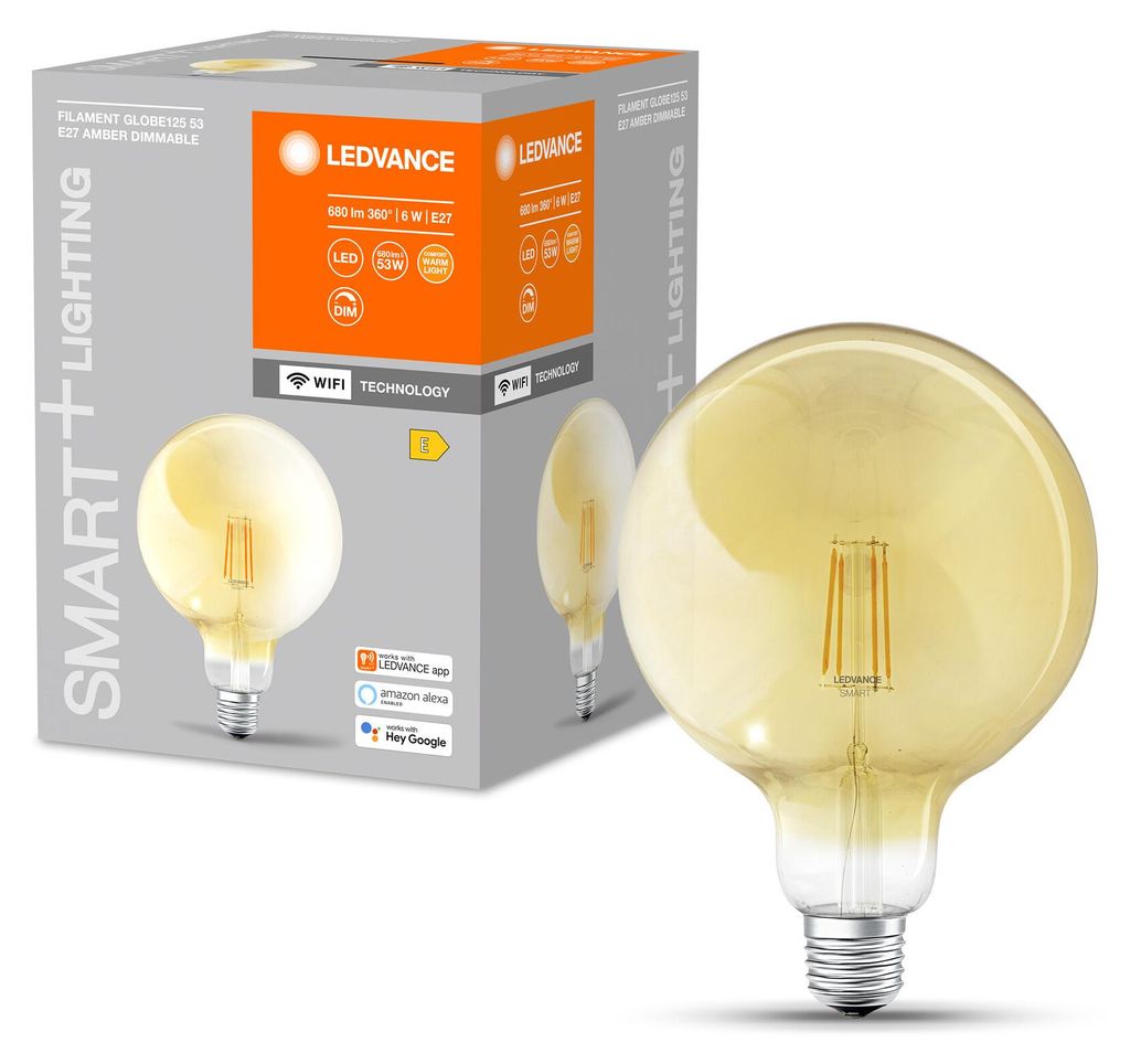 LEDVANCE SMART+ Filament Globe, Intelligentes Leuchtmittel, Produktbild 