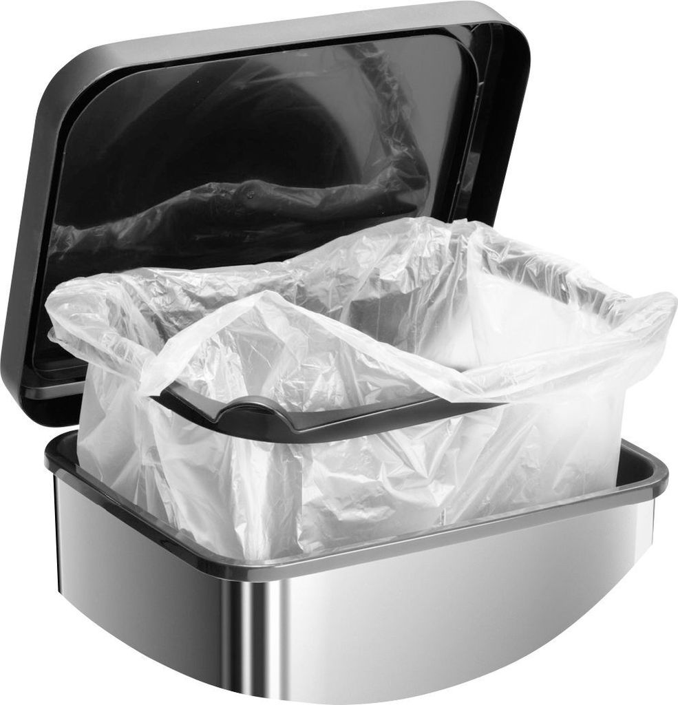 ROTHO Treteimer schwarz/metallicsilber, Inhalt: 20 Liter Produktbild 6