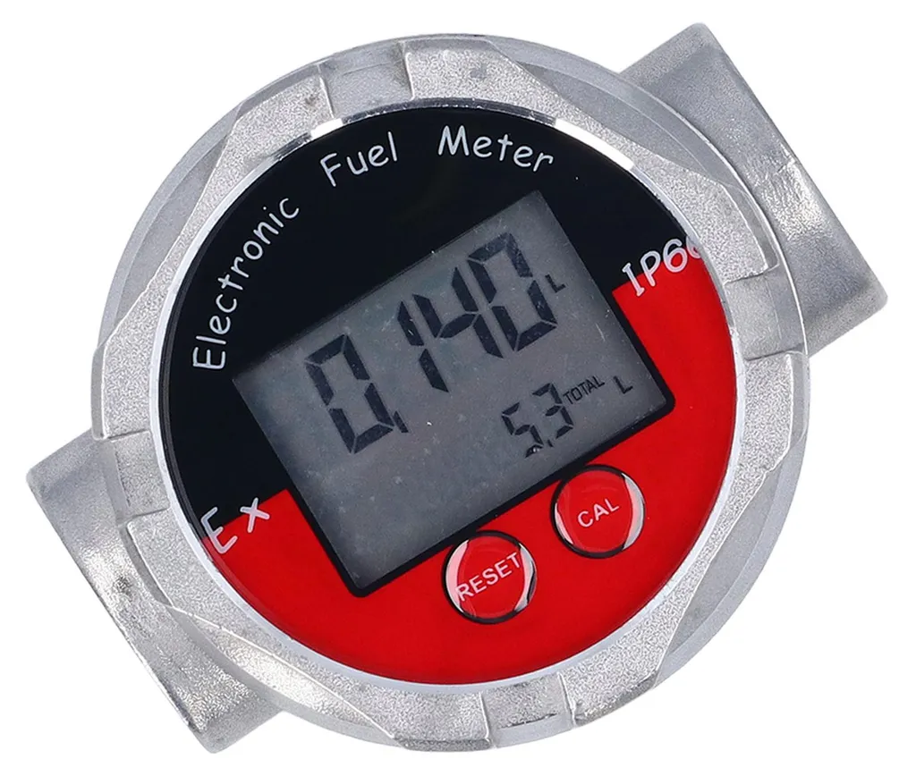 Débitmètre turbine 1 pouce LCD numérique haute précision 20 MPa