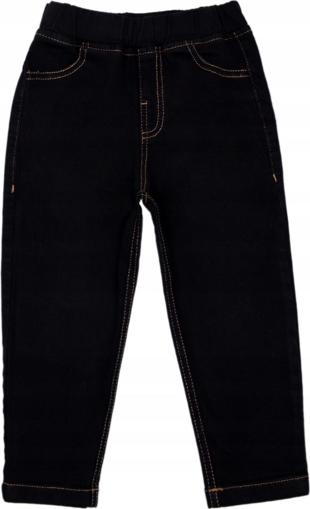 Jeans Für Jungen - Größe 116 - Schwarz - Elastisch - Bequeme Kinderhosen