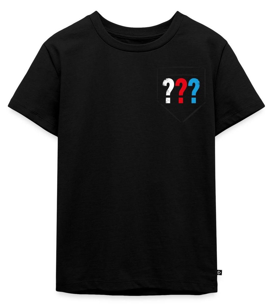Spreadshirt Die Drei Fragezeichen Kids Logo Tasche Kinder Premium T-Shirt, 98/104 (2 Jahre), Schwarz