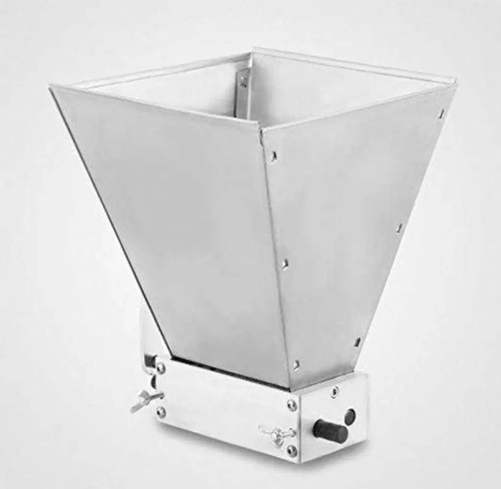 Moulin manuel robuste pour grains et maïs avec meule en acier réglable
