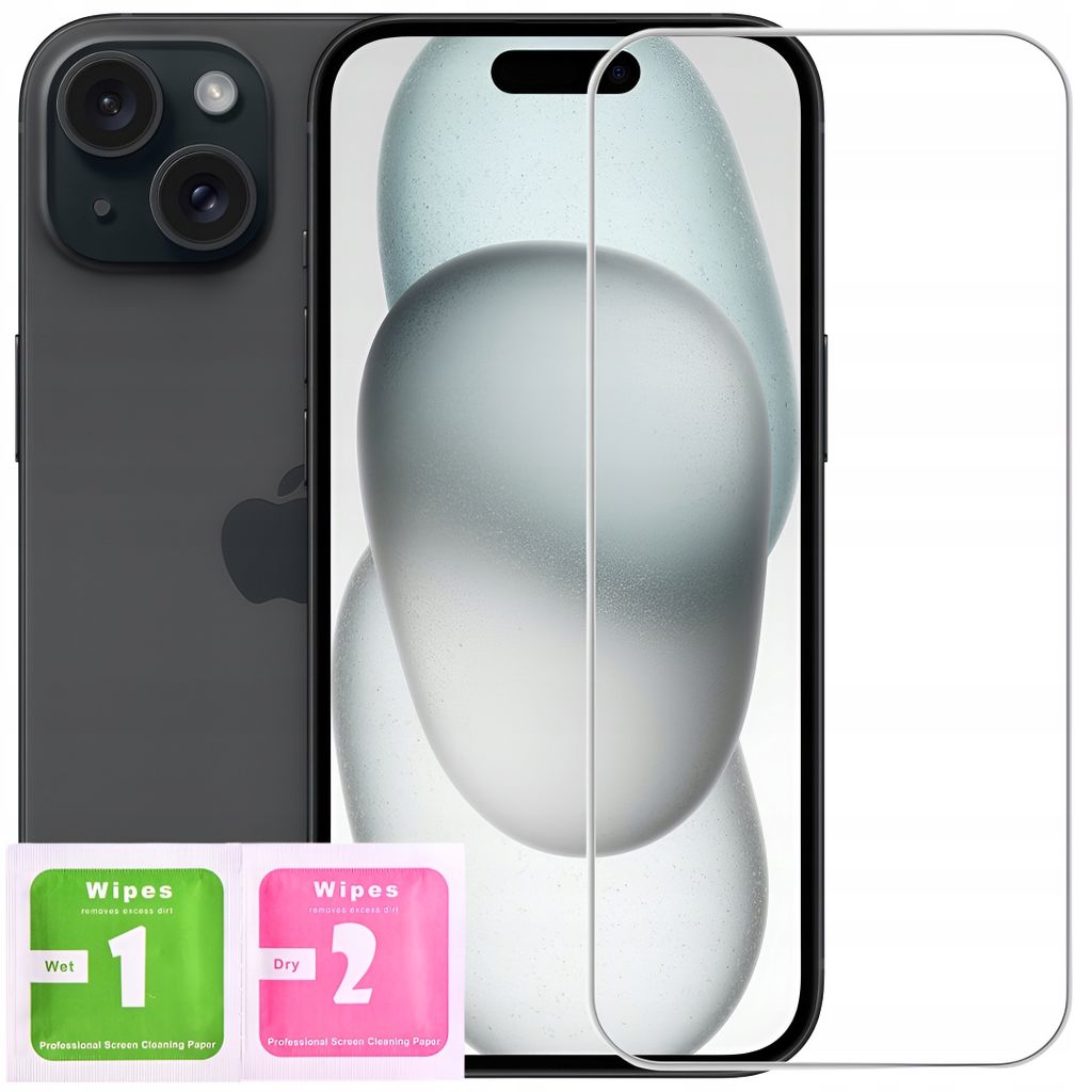 Szkło Hartowane Do Iphone 15 | 15 Pro Szybka 9H Mocne Zdjęcie produktu 