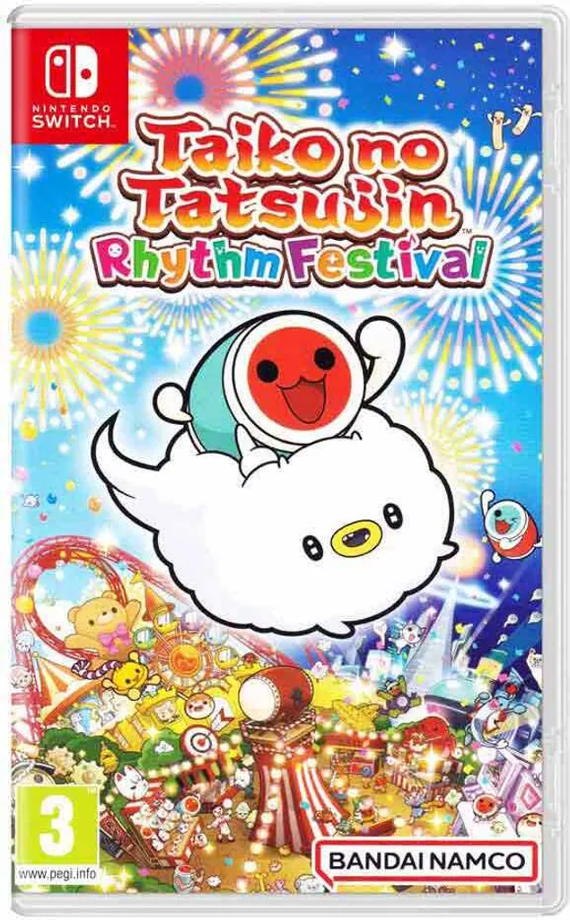 Jeu de Rythme Taiko No Tatsujin Rhythm Festival pour Nintendo Switch