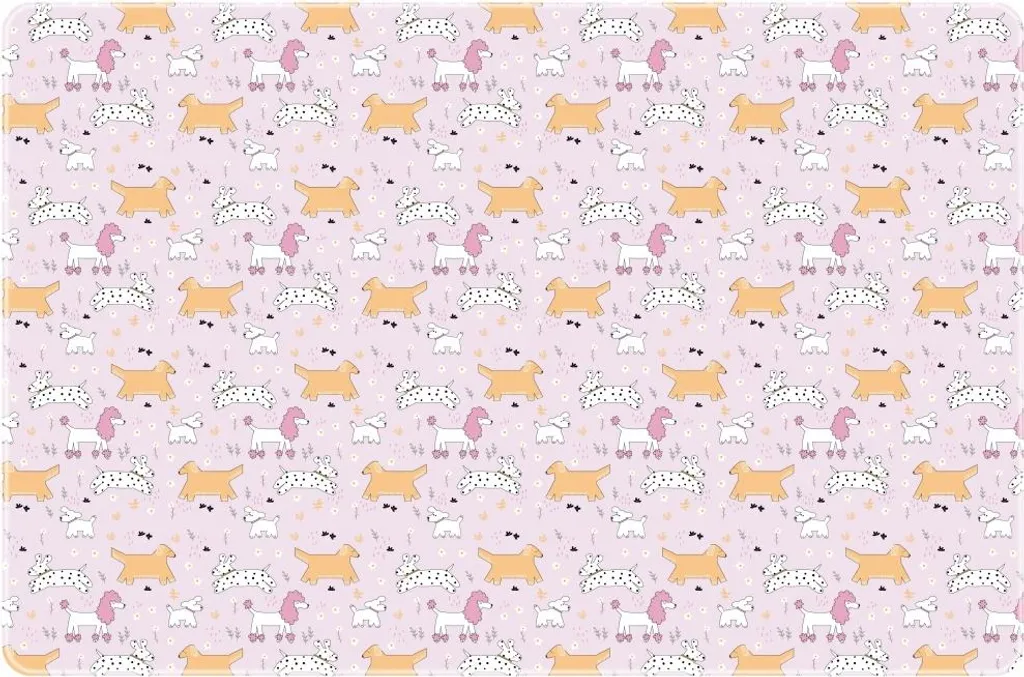 Sous-main Puppies 58x38 cm : Finissez-en avec les bureaux rayés