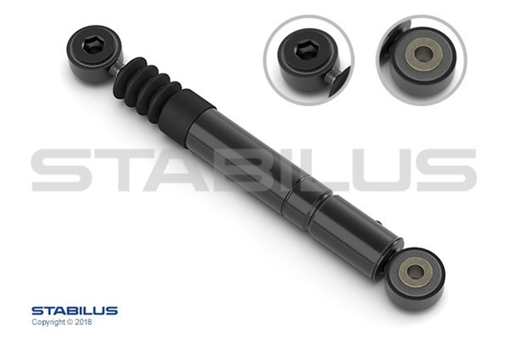 STABILUS Schwingungsdämpfer Keilrippenriemen 8982CX passend für MERCEDES-BENZ 190 (W201) 207mm