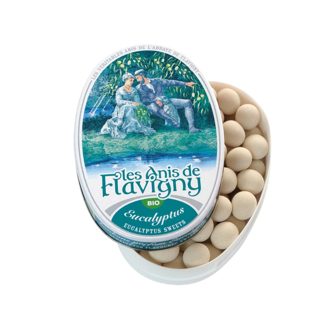Open Food 3360102280012, Palmöl, 50 g, B, Herb, Sugar, Extrait D Eucalyptus, Disaccharide, Peppermint, Seed, Mint, Aniseed, Added Sugar, 1690 kJ, ...