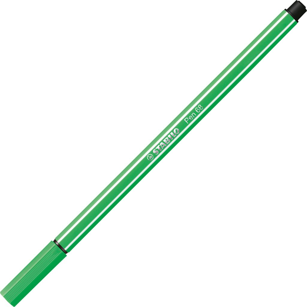 Premium-Filzstift - STABILO Pen 68 - Einzelstift - smaragdgrün hell