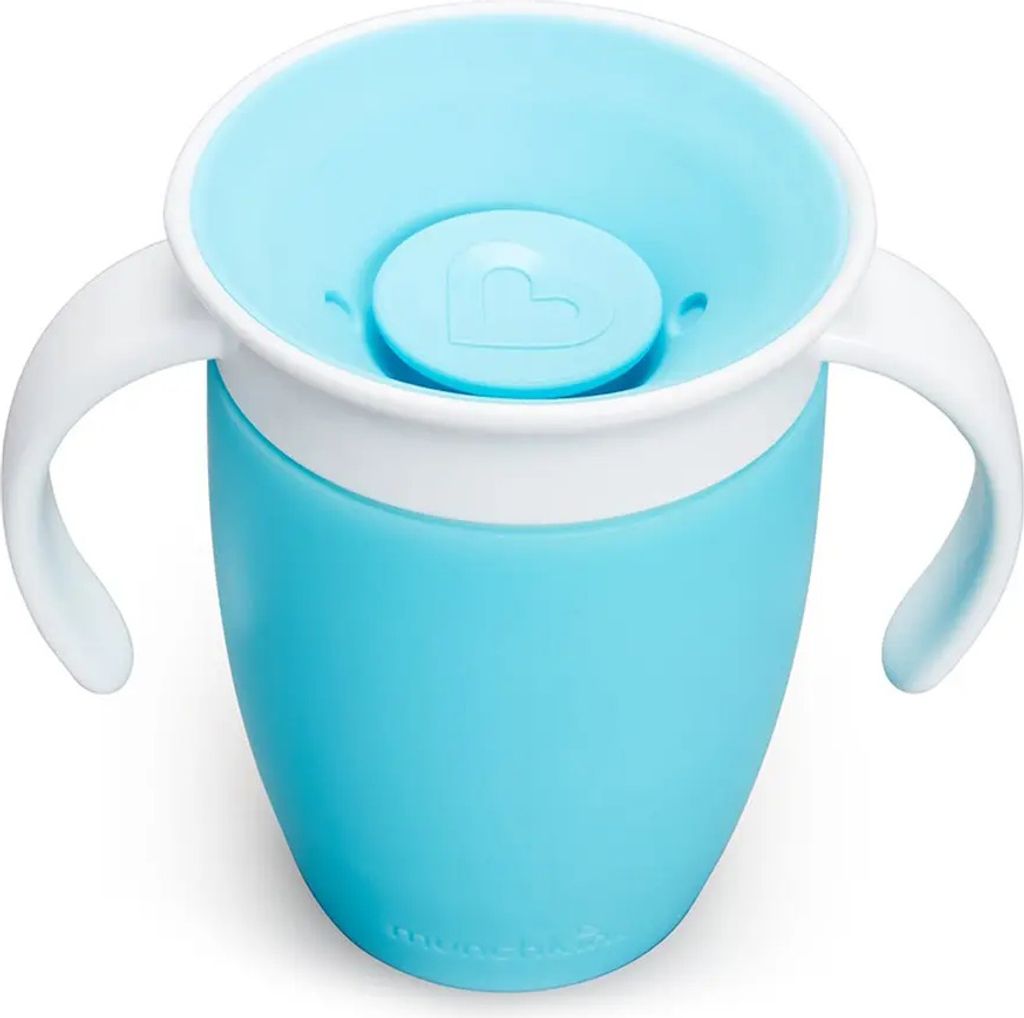 Munchkin MUNCHKIN mokymosi puodelis MIRACLE 360, mėlynas, 6 mėn+, 207 ml, 90101