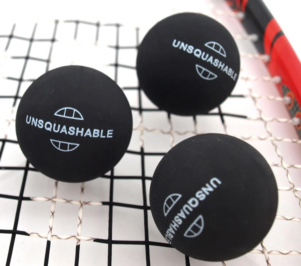 Balles de squash de compétition caoutchouc durable UNSQUASHABLE - 3