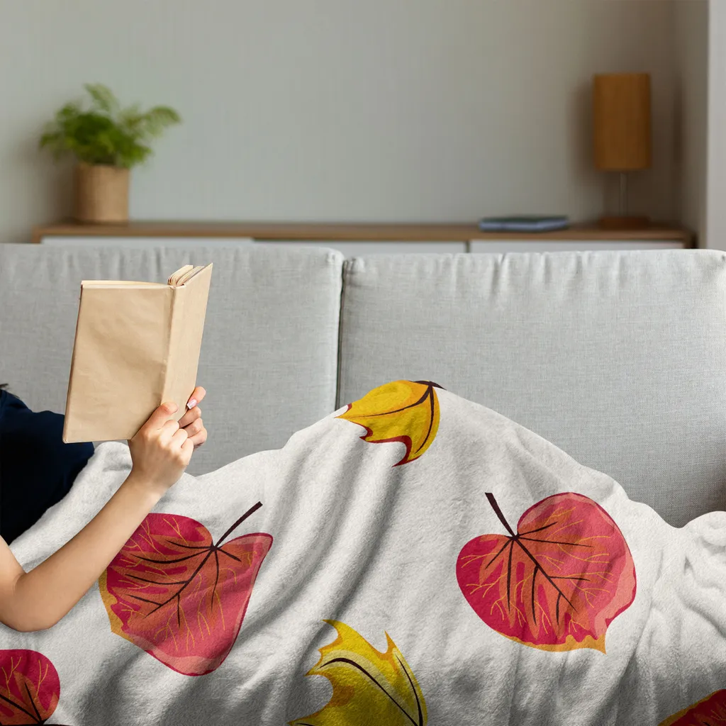 Homemissing Coperta in pile di flanella autunnale, coperta sfocata a forma di zucca per divano, camera da letto, decorazione autunnale, per tutte le stagioni, coperta per letto felice del