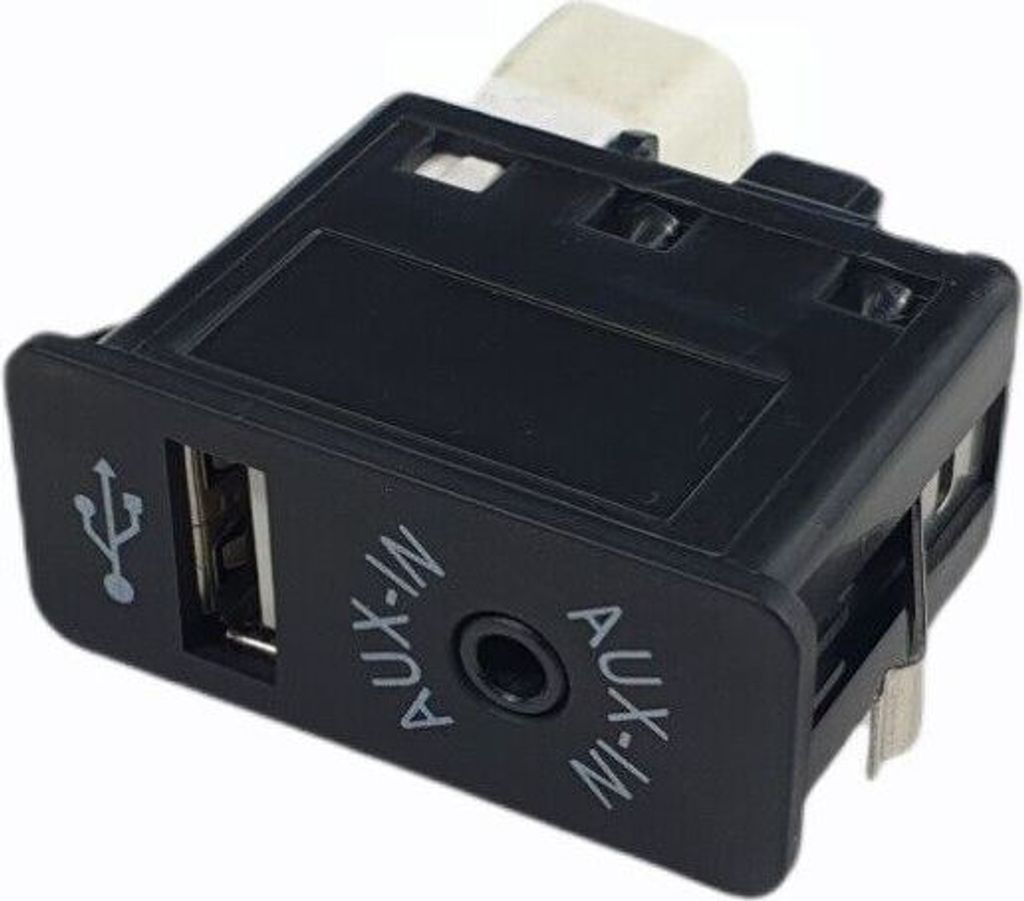 USB Buchse + Aux IN Buchse für BMW E81 E82 E87 E88 E90 E91 Produktbild 
