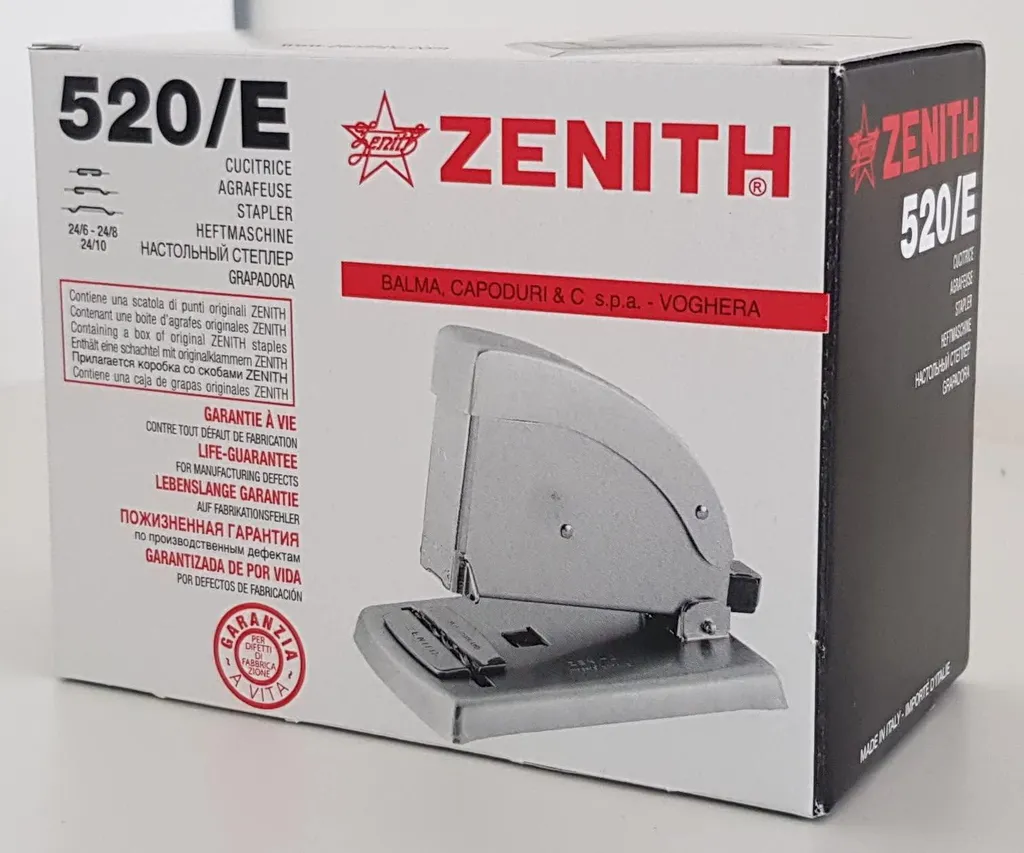 Agrafeuse Zenith 520/E Aluminium pour l'archivage de documents - 4
