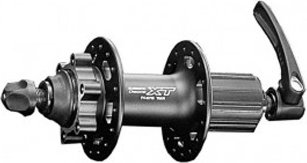 SHIMANO Hinterrad-Nabe Deore XT Disc FHM756 135mm, 36 Loch, Produktbild 
