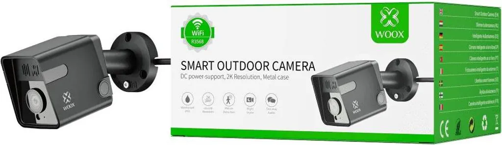 WOOX R3568 Telecamera Smart Esterno - Design e Sicurezza 2K - 5