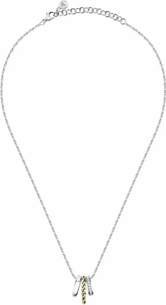 Collier moderne en acier robuste Insieme SAKM76 - Brillance et durabilité