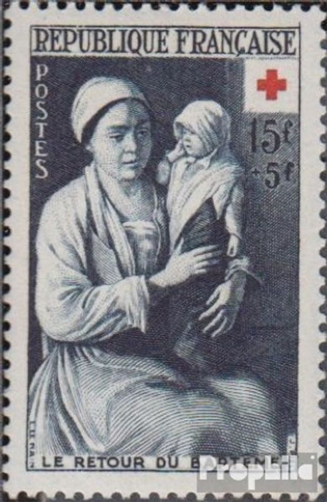 Briefmarken Frankreich 1953 Mi 985 postfrisch Rotes Kreuz