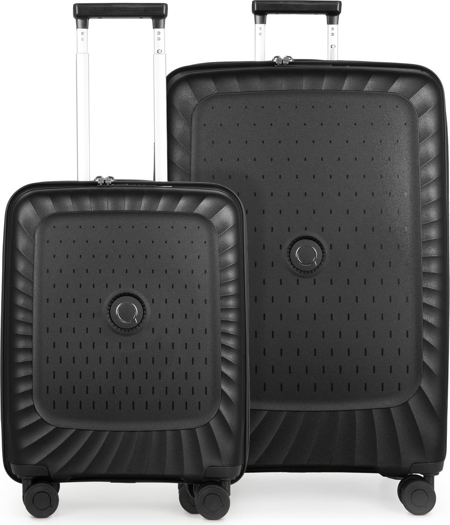 Kotti - Kofferset 2 teilig, Handgepäcktrolley + großer Koffer XL erweiterbar, robuste Hartschale, leichte Trolleys, Gepäck-Set Flugzeug Check-In...