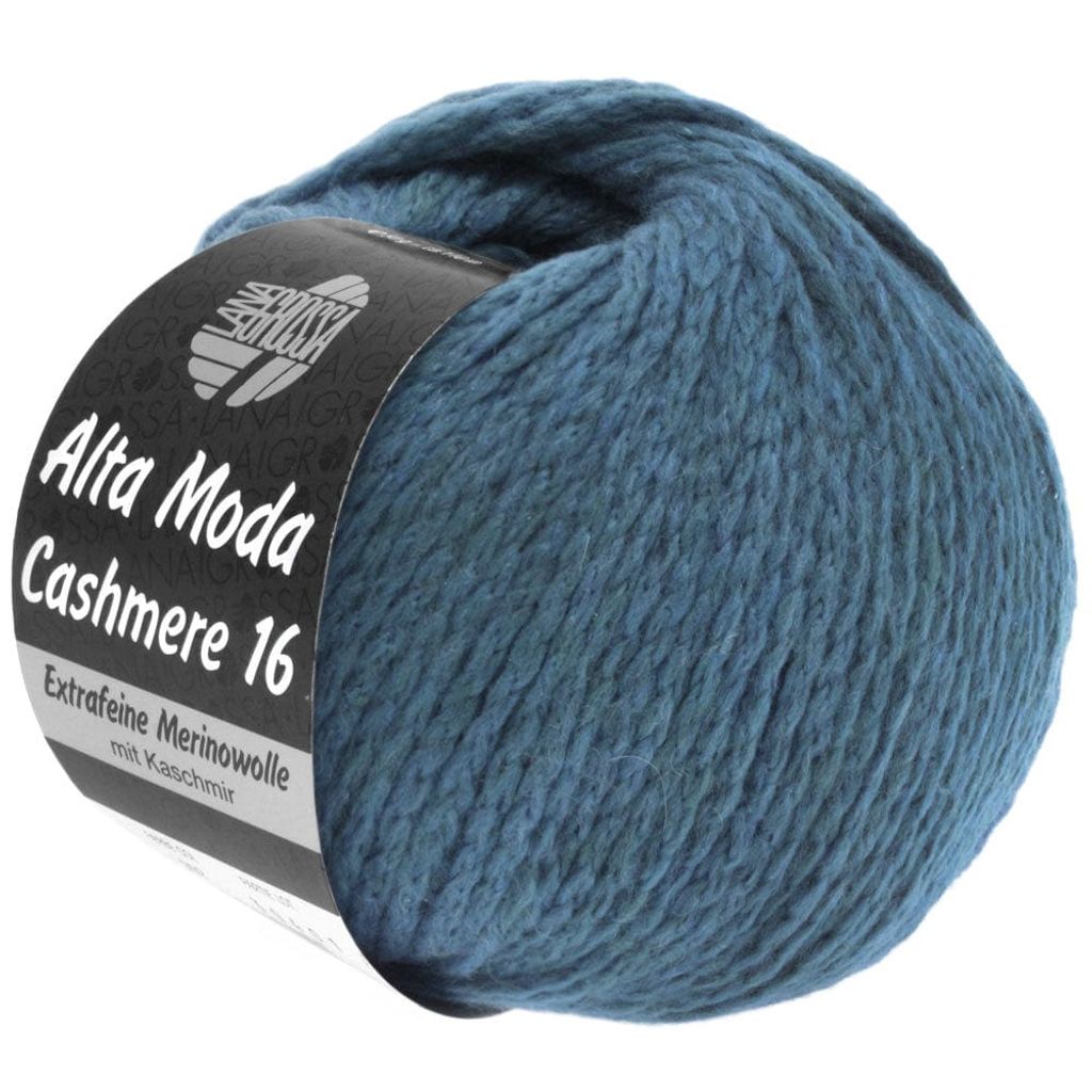 Lana Grossa -  Alta Moda Cashmere 16 0033 taubenblau Produktbild 