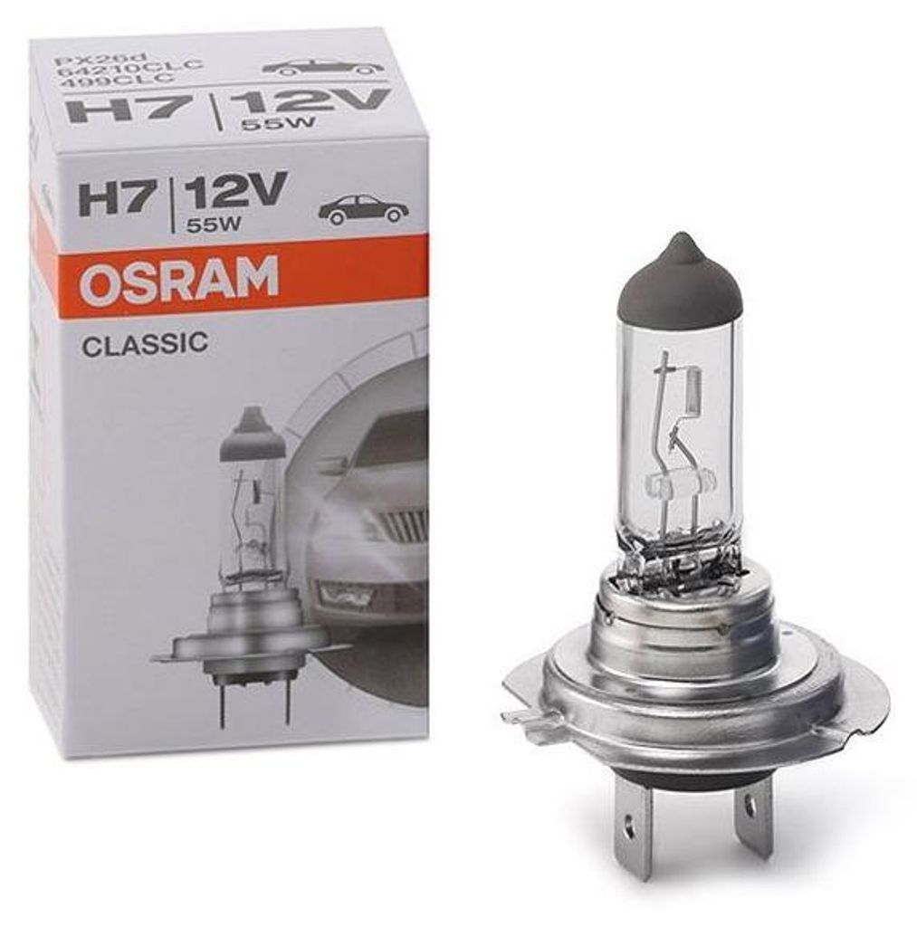 Ampoule Halogène H7 Classic Osram 64210CLC Image du produit 