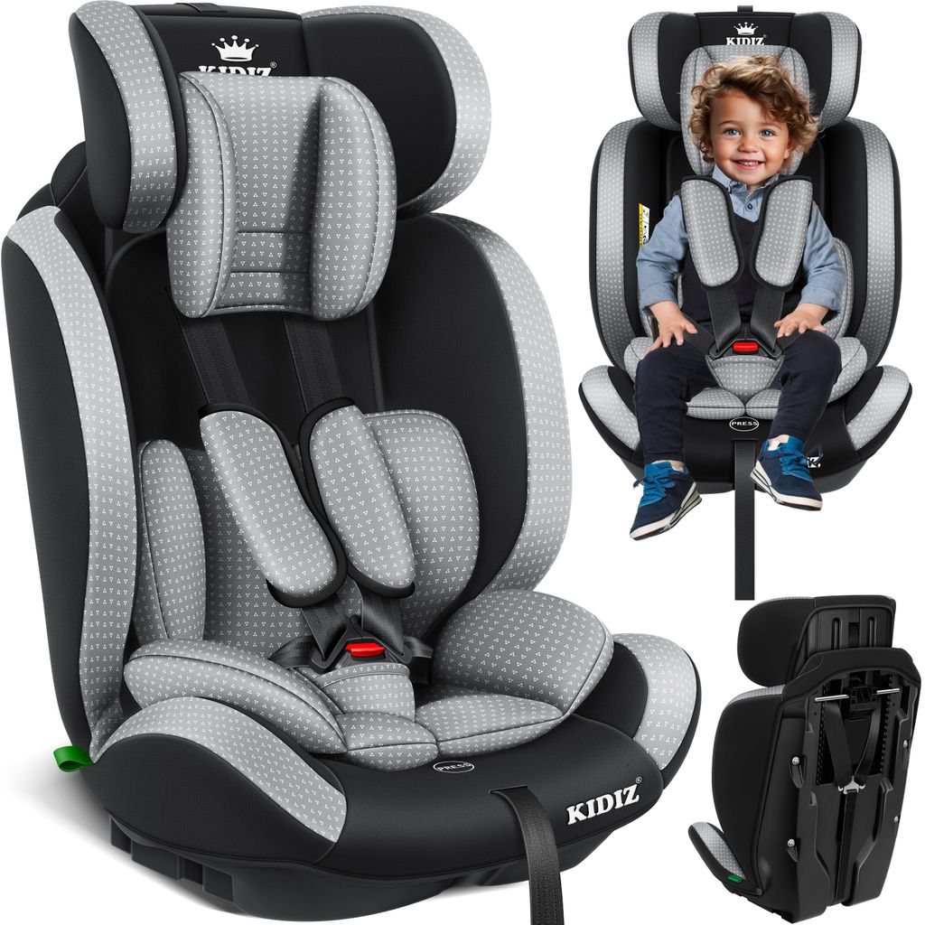 KIDIZ® Siège auto pour enfants, groupe 1/2/3, de 9 à 36 kg, Image du produit 