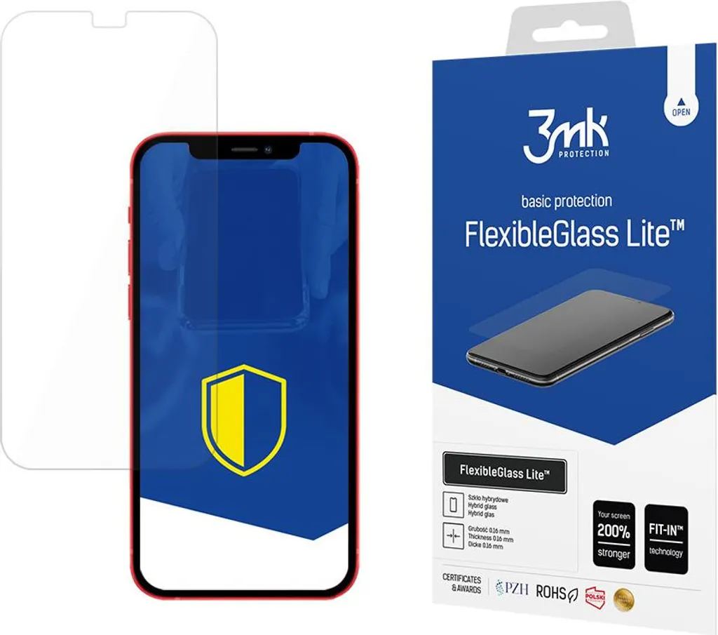 Vetro per iPhone 12 / 12 Pro 3Mk Lite - Mai Più Schermi Rotti