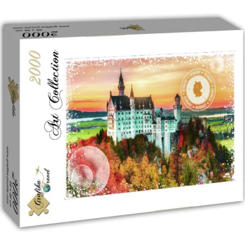 Puzzle GRAFIKA Allemagne 2000 pièces : Voyage au cœur de l'Europe
