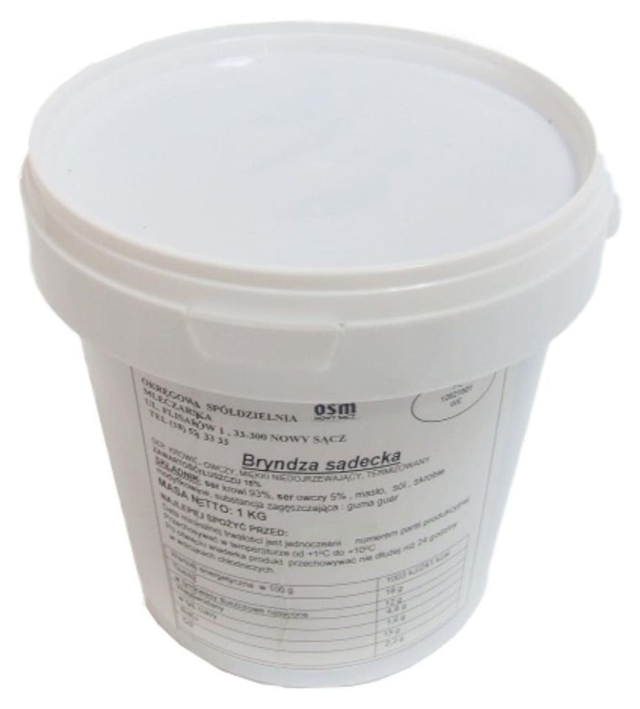 Fromage Bryndza de Sądecka, 1 kg - OSM Nowy Sącz Image du produit 