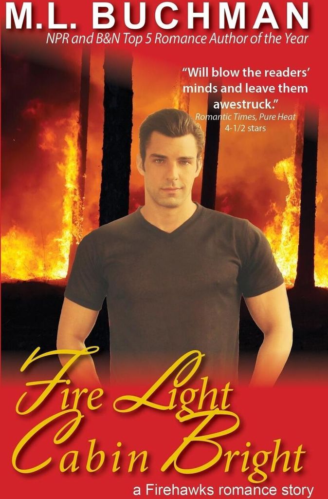 Fire Light Cabin Bright