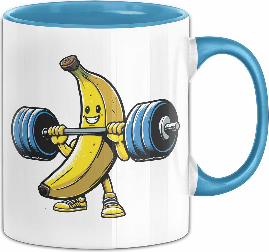 Online-Shopping Sucht Tass Geschenk Tasse Lustiger Spruch Ich Könnte Aufhören Zu Shoppen Aber Aufgeben War Noch Nie Mein Ding (Blau)