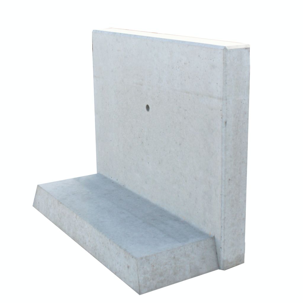 Diephaus L-Stein BEWEHRT GRAU 80/100/45/12 CM
