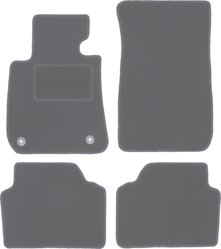 Graphit-Fußmatten für: BMW 3 E90 Limousine (2004-2011)