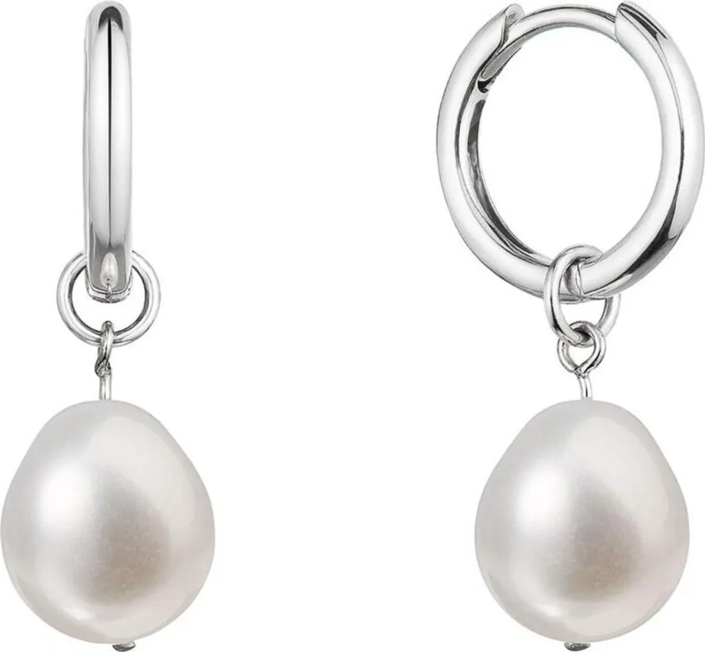 Orecchini Barocco Argento 2in1 - Perle Vere Uniche Come Te