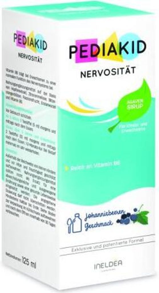 Pediakid Sciroppo per il nervosismo 125 ml Immagine del prodotto 