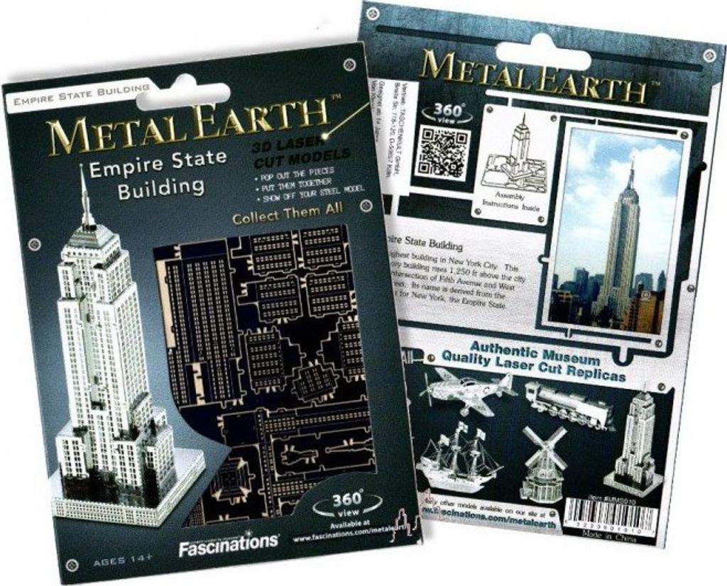 Metal Earth Metal Kits MMS010 Kovový model mrakodrapu Obrázok produktu 8