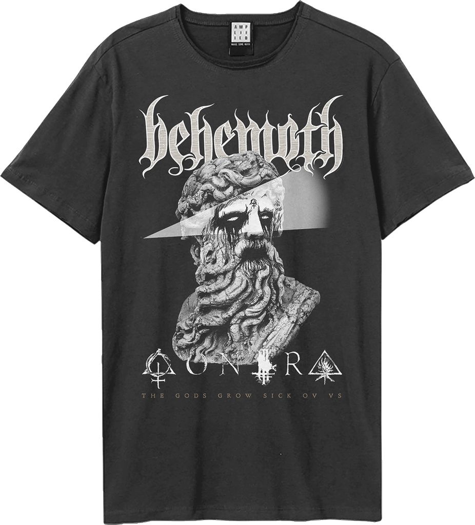 Amplified - "The Gods Grow Sick Of Us" T-Shirt für Herren/Damen Uni GD2266 (M) (Holzkohle)