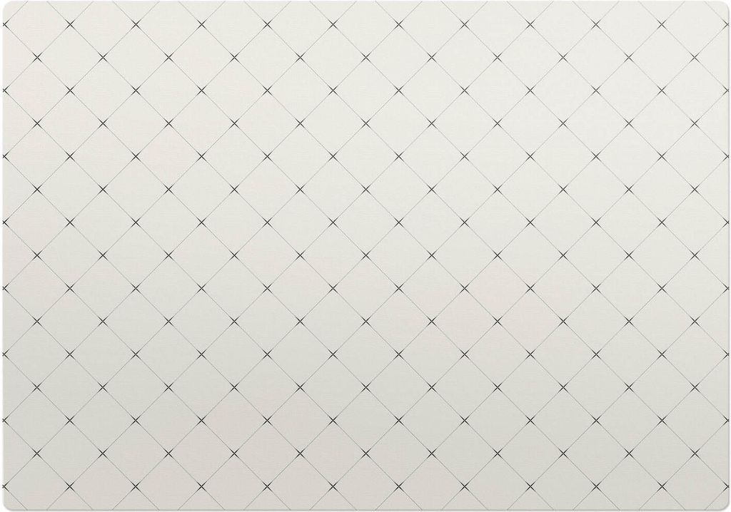 Rhombus-Gitter – Bodenschutzmatte – Stuhlunterlage 100x100 cm – Rutschfest – Hartbodenmatte