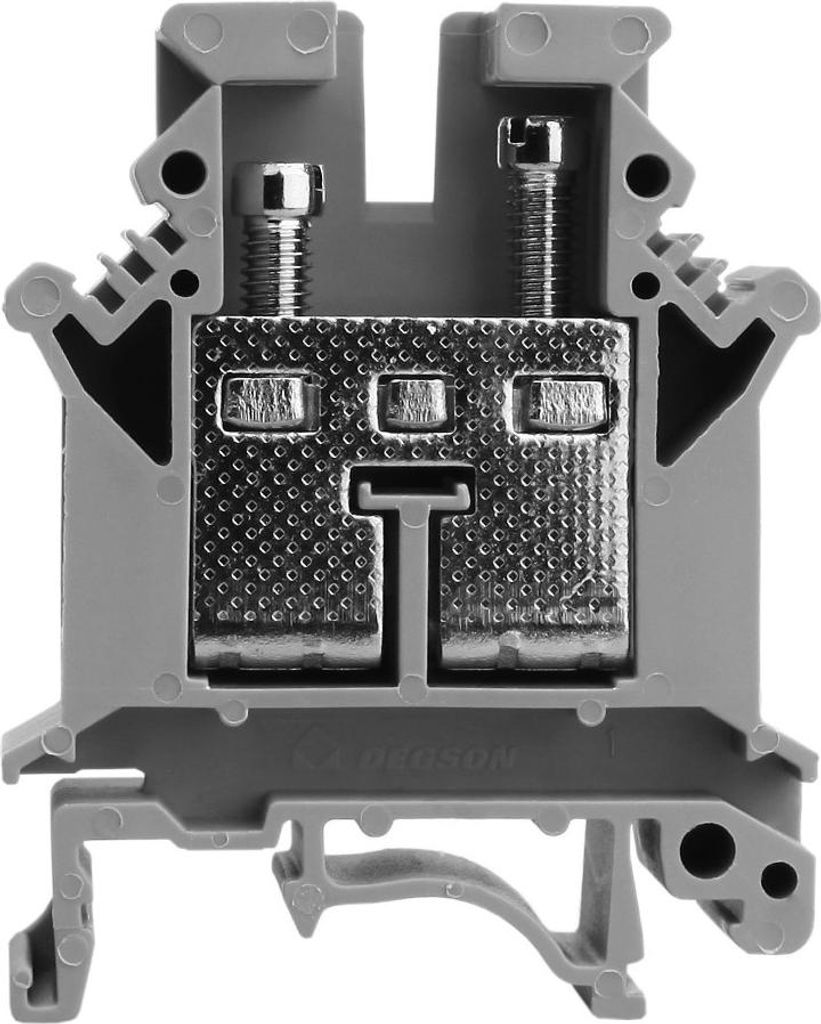 Reihenklemme 16mm2 Schraubklemme Grau VDE UL 3374