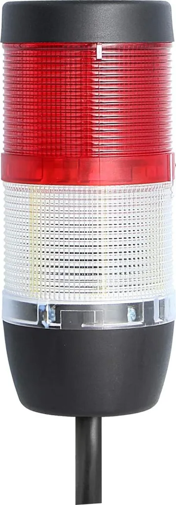 Colonna Luminosa STEX24 70mm 24V Bianca-Rossa | SS70-OB2/24 per Macchinari