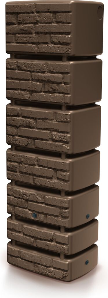 Beczka Prosperplast TOWER BRICK 350 l brązowa Zdjęcie produktu 