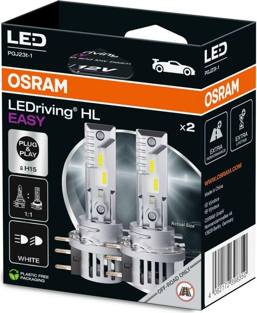 Żarówka Ledriving Hl Easy H15 Led (Brak Ece) 2 Szt (Eko) Zdjęcie produktu 