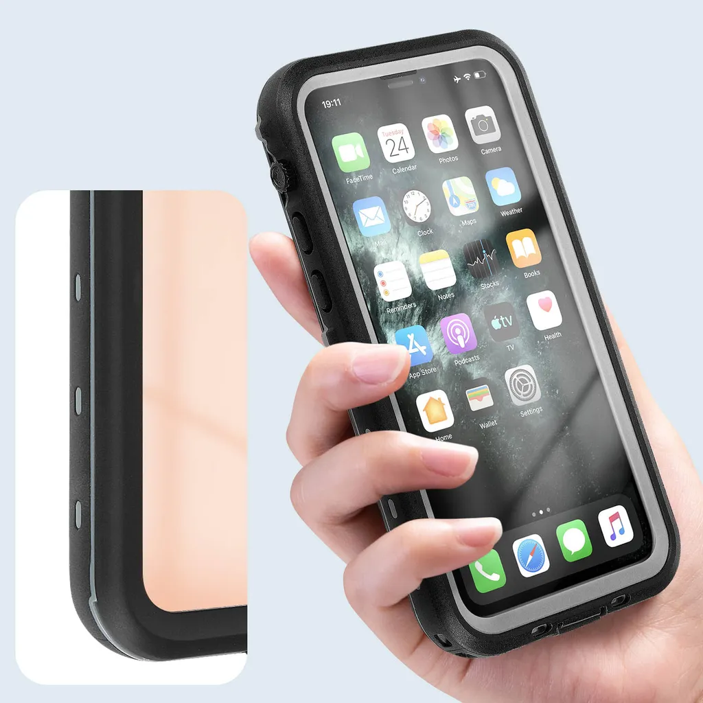 Coque Imperméable iPhone 11 Pro Redpepper - Protection IP68 Intégrale - 6